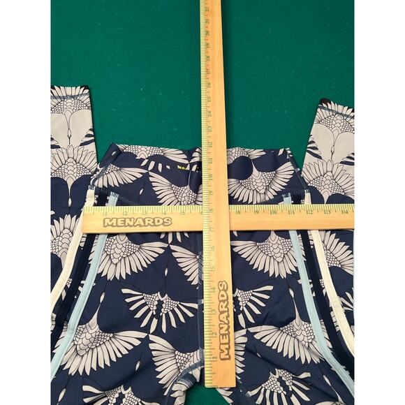 THE UPSIDE Leggings Pants Floral Print Stretch Yoga Workout Size US 6 Small - Picture 4 of 8